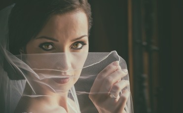 European Bride portrait at Old San Juan Puerto Rico