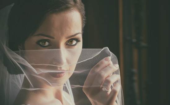 European Bride portrait at Old San Juan Puerto Rico