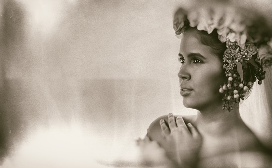 Vintage photo Bride
