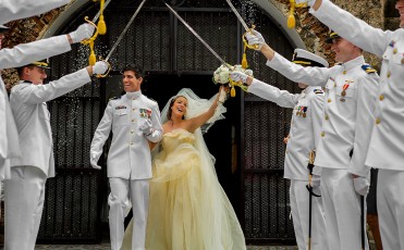 Honor Guard at Chapel of Christ Old San Juan Puerto Rico