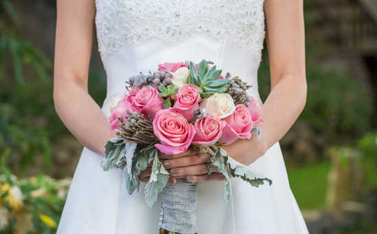 Wedding Bouquet in Hacienda Don Carmelo for a Bridal Magazine