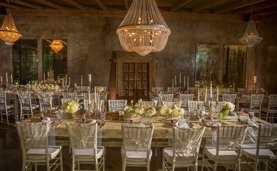Garden Ballroom Reception area at Villa Montaña Beach Resort