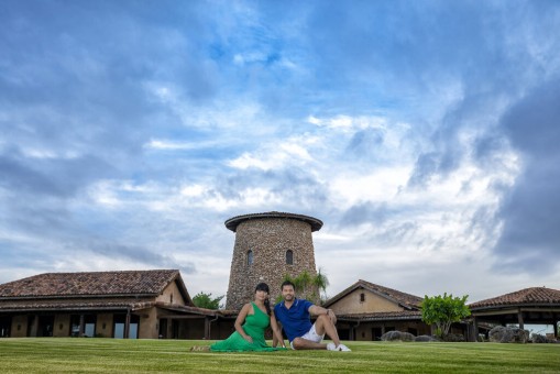Engagement session at Royal Isabela, Puerto Rico