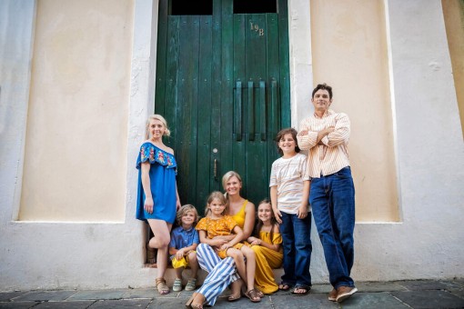 Family Session, Baby, siblings at Old San Juan Puerto Rico
