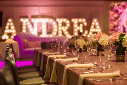 Quinceanera Hotel Decoration at Courtyard Marriott, Puerto Rico