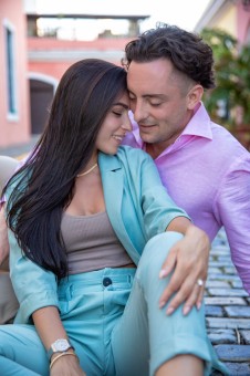 Engagement Couple from USA and Argentina