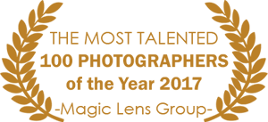 Javier Olivero - Certification - The Most Talented 100 Photographers of the year 2017 - Magic Lens Group