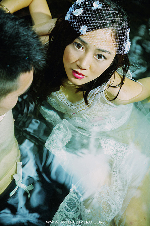 EL Yunque Rainforest, trash the dress