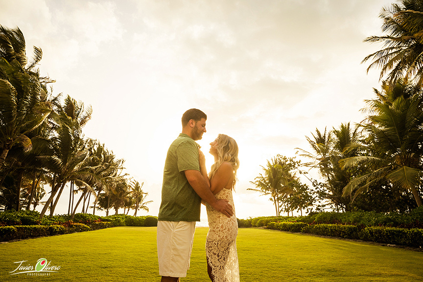 Austin-Taylor Engagement. Sunrise beach picture @ St Regis Bahia Beach Resort, Puerto Rico